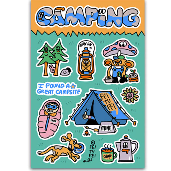 FEITUFEI® CAMPING STICKER