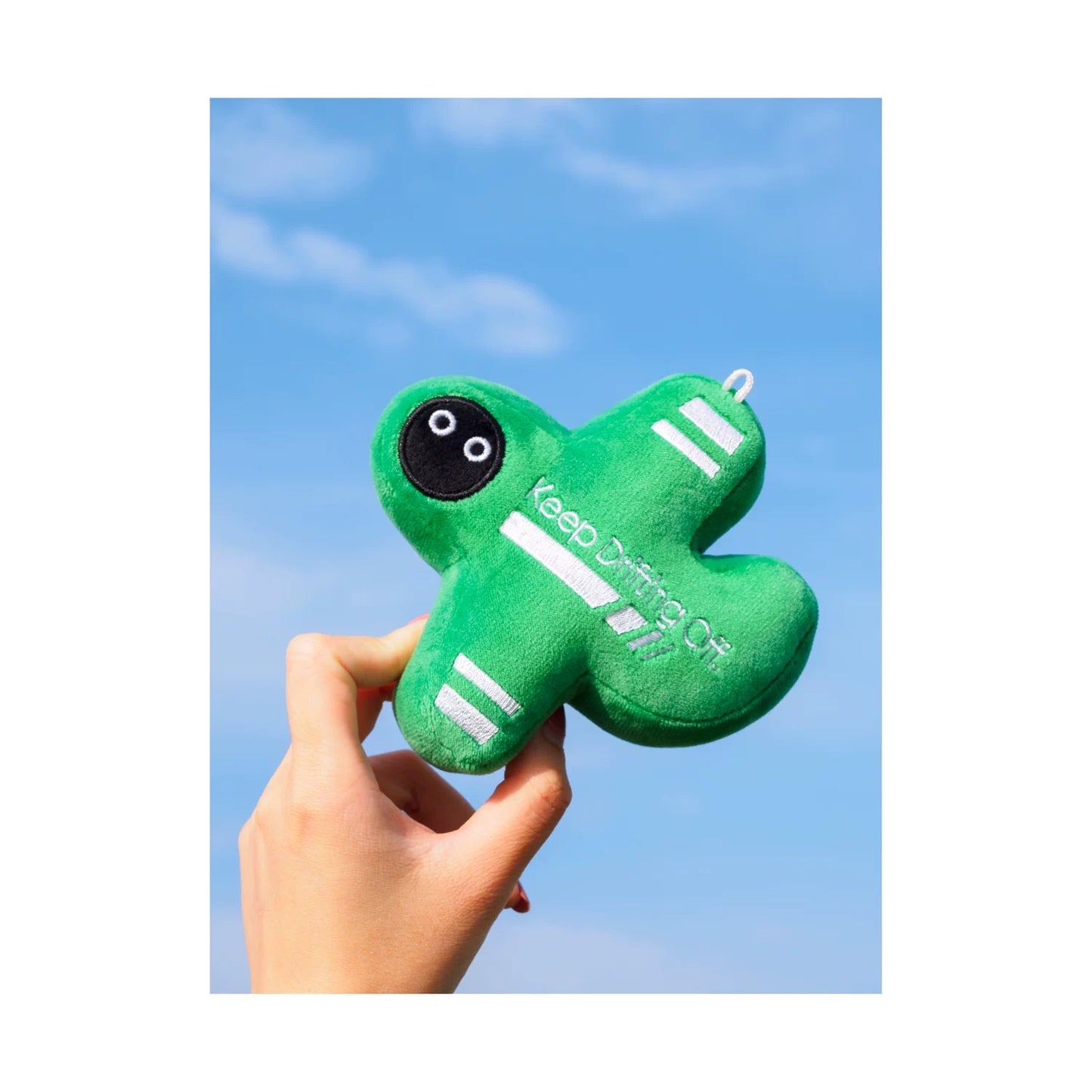 dadoda® KEEP DRIFTING OFF PLUSH CHARM