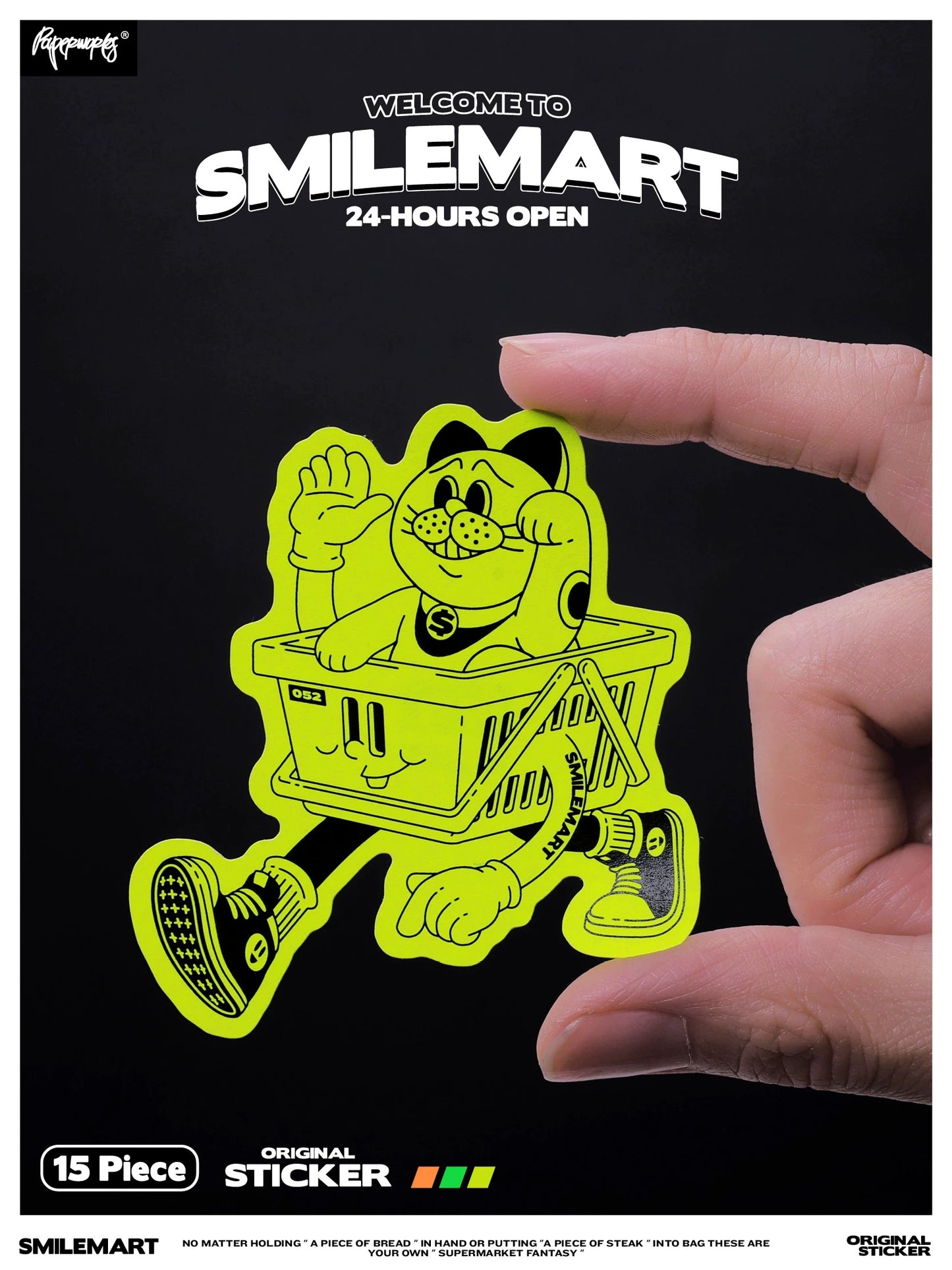 PAPERWORKS® SMILEMART STICKERS
