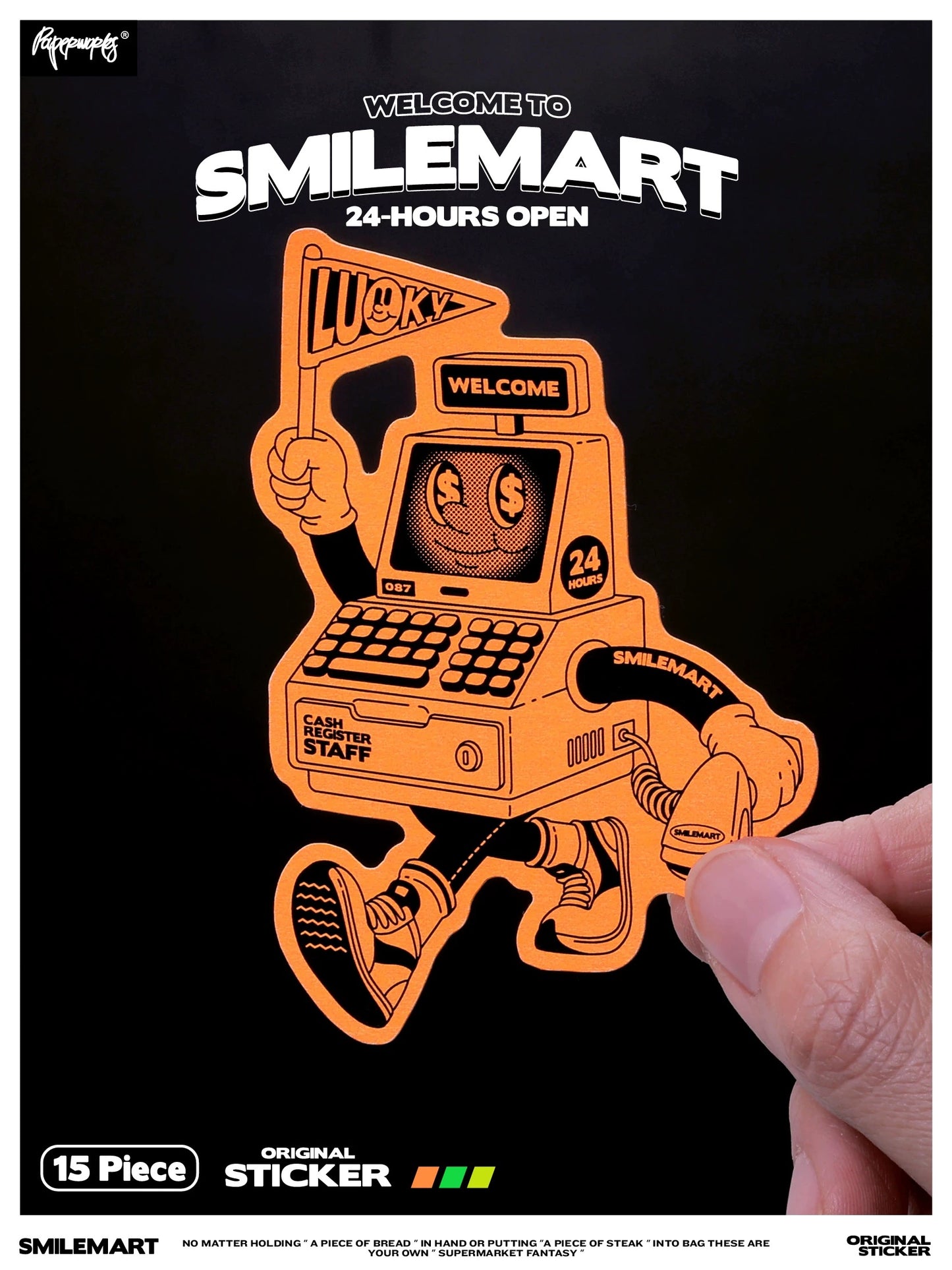 PAPERWORKS® SMILEMART STICKERS