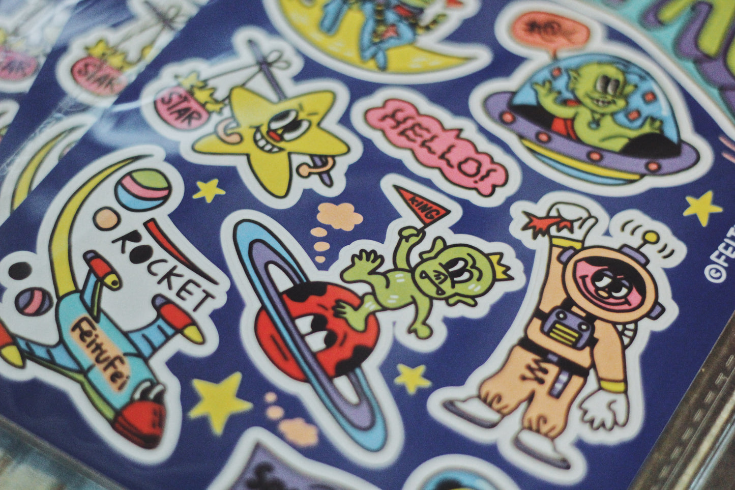 FEITUFEI® IN SPACE STICKER