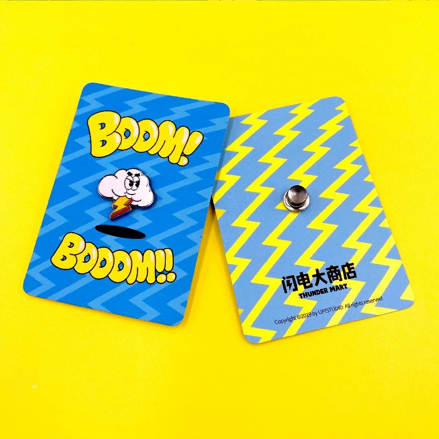 THUNDER MART® "BOOM!" BADGE