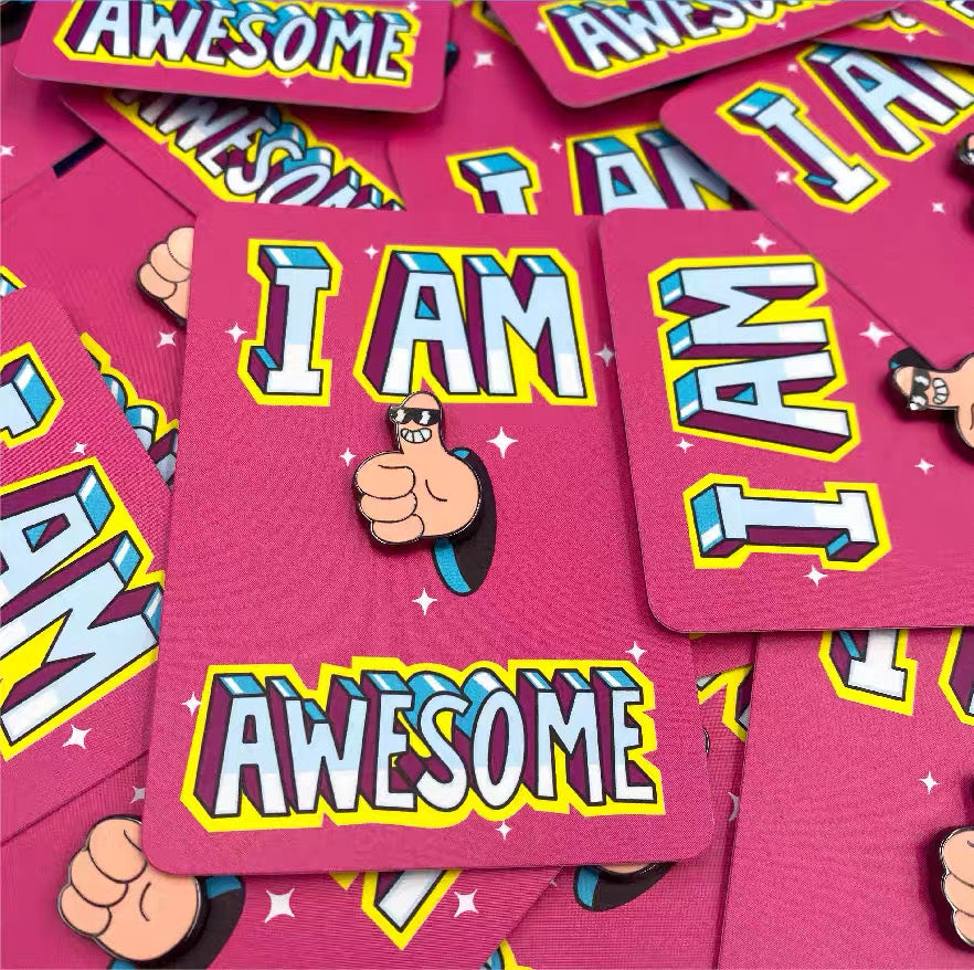 THUNDER MART® "AWESOME" BADGE