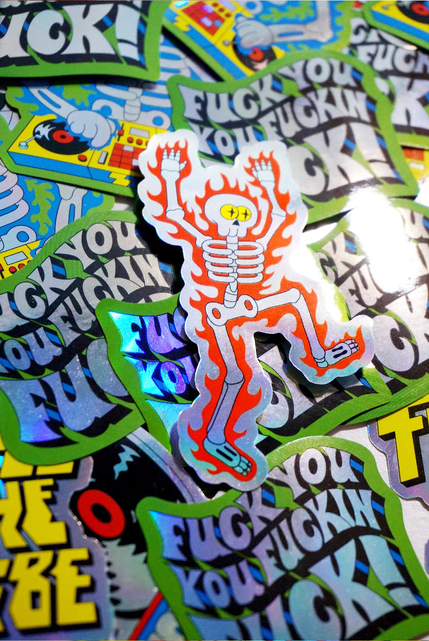 THUNDER MART® "DJ" STICKERS