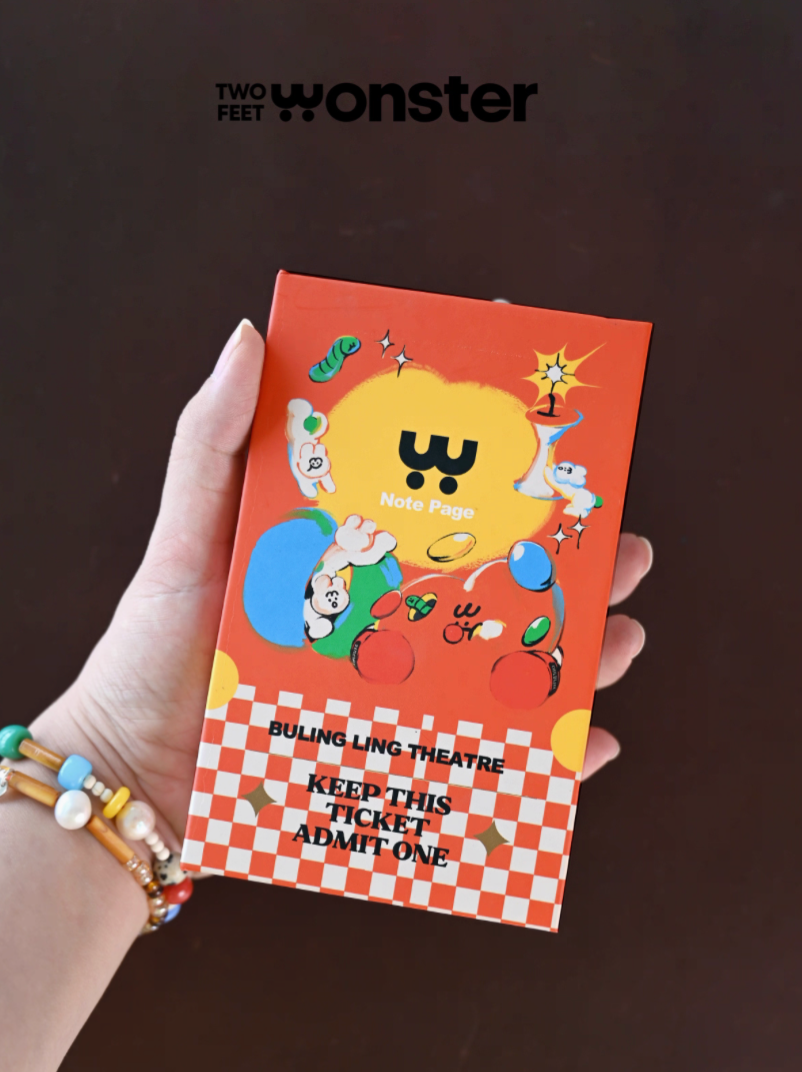 Two Feet Monster® "DRINK WATER" MEMO PAD