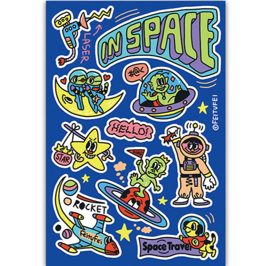 FEITUFEI® IN SPACE STICKER