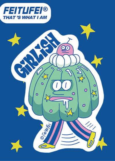 FEITUFEI® GIRLISH STICKER