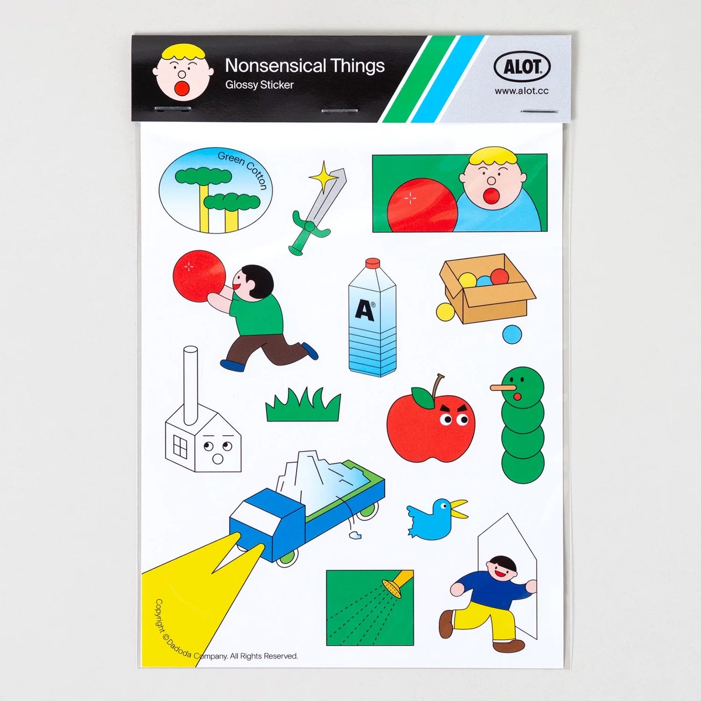 dadoda® NONSENSICAL THINGS STICKER