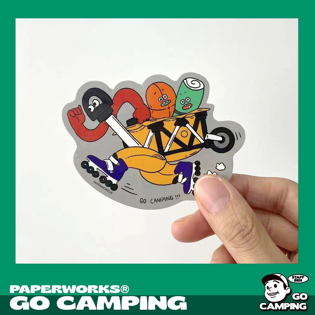 PAPERWORKS® GO CAMPING STICKERS