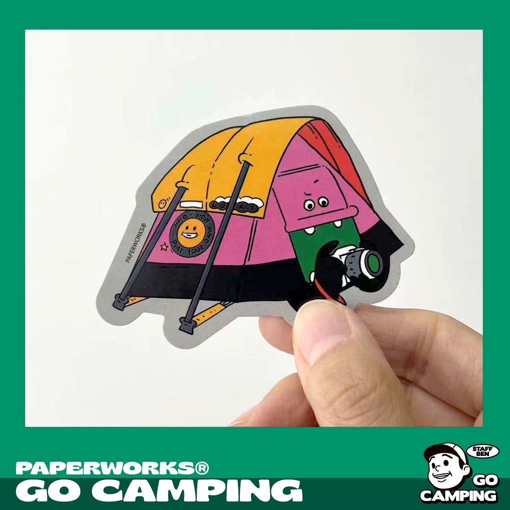 PAPERWORKS® GO CAMPING STICKERS