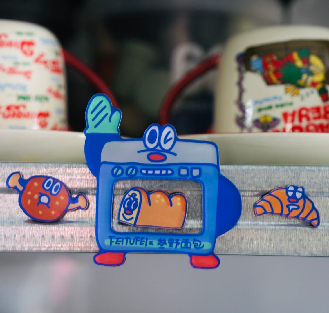 FEITUFEI® x BAKERY MAGNET SET