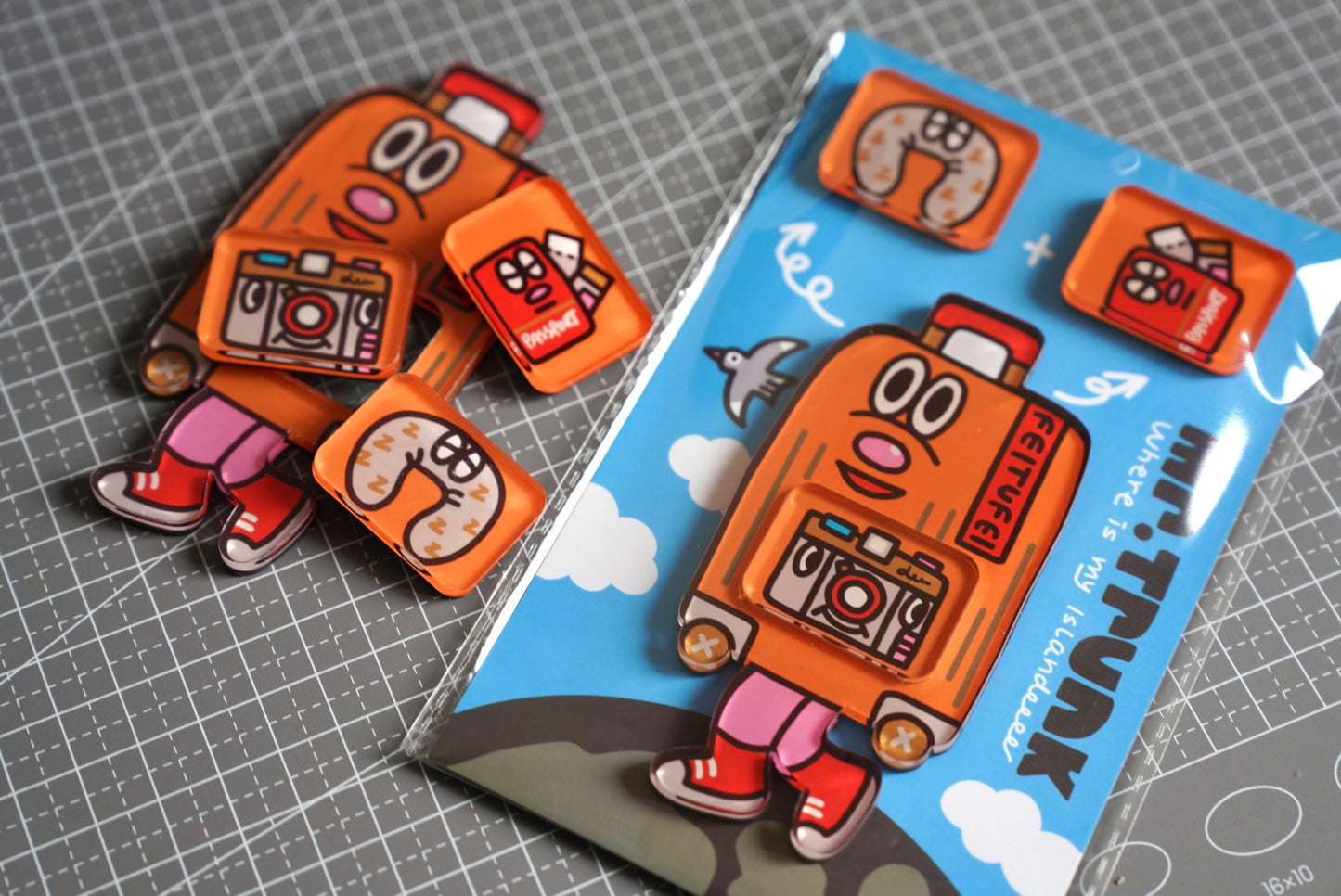 FEITUFEI® MR. TRUNK MAGNET SET