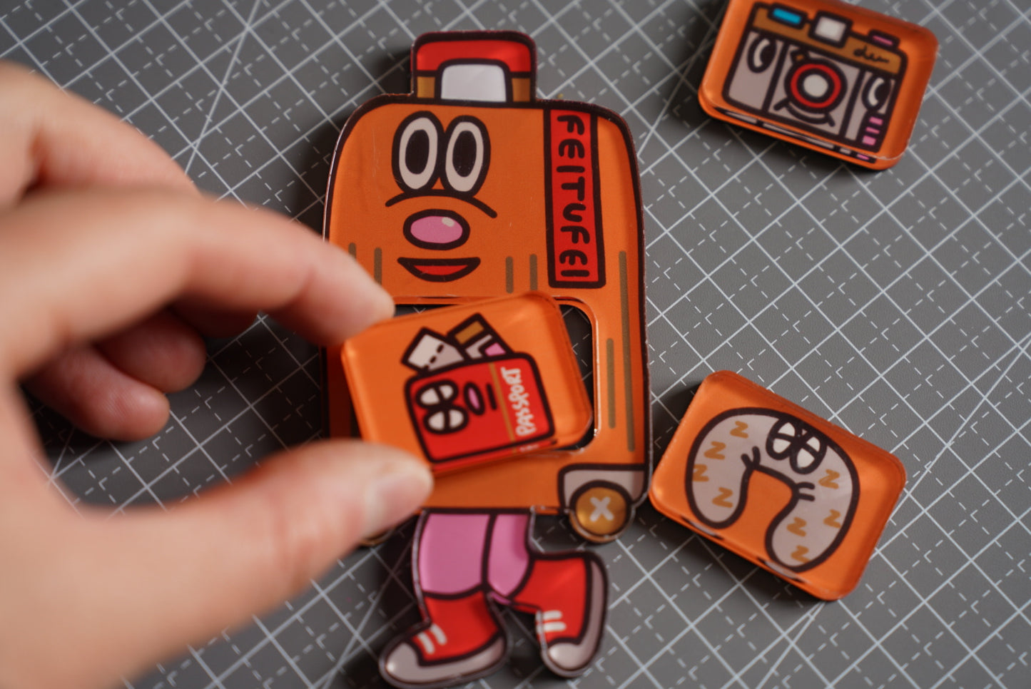 FEITUFEI® MR. TRUNK MAGNET SET