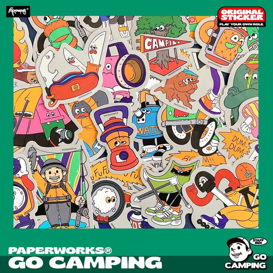 PAPERWORKS® GO CAMPING STICKERS