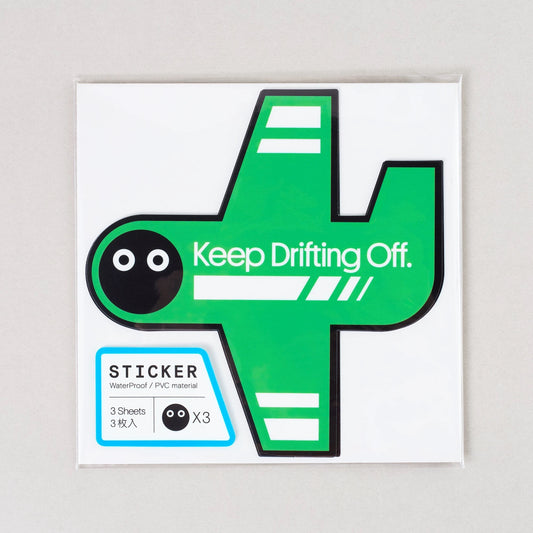 dadoda® KEEP DRIFTING OFF STICKER