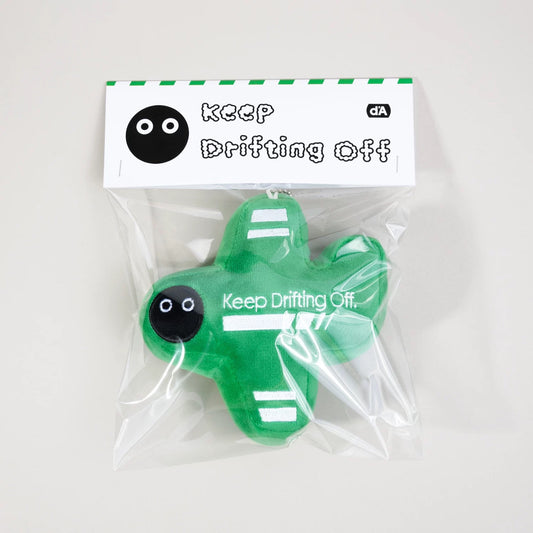 dadoda® KEEP DRIFTING OFF PLUSH CHARM