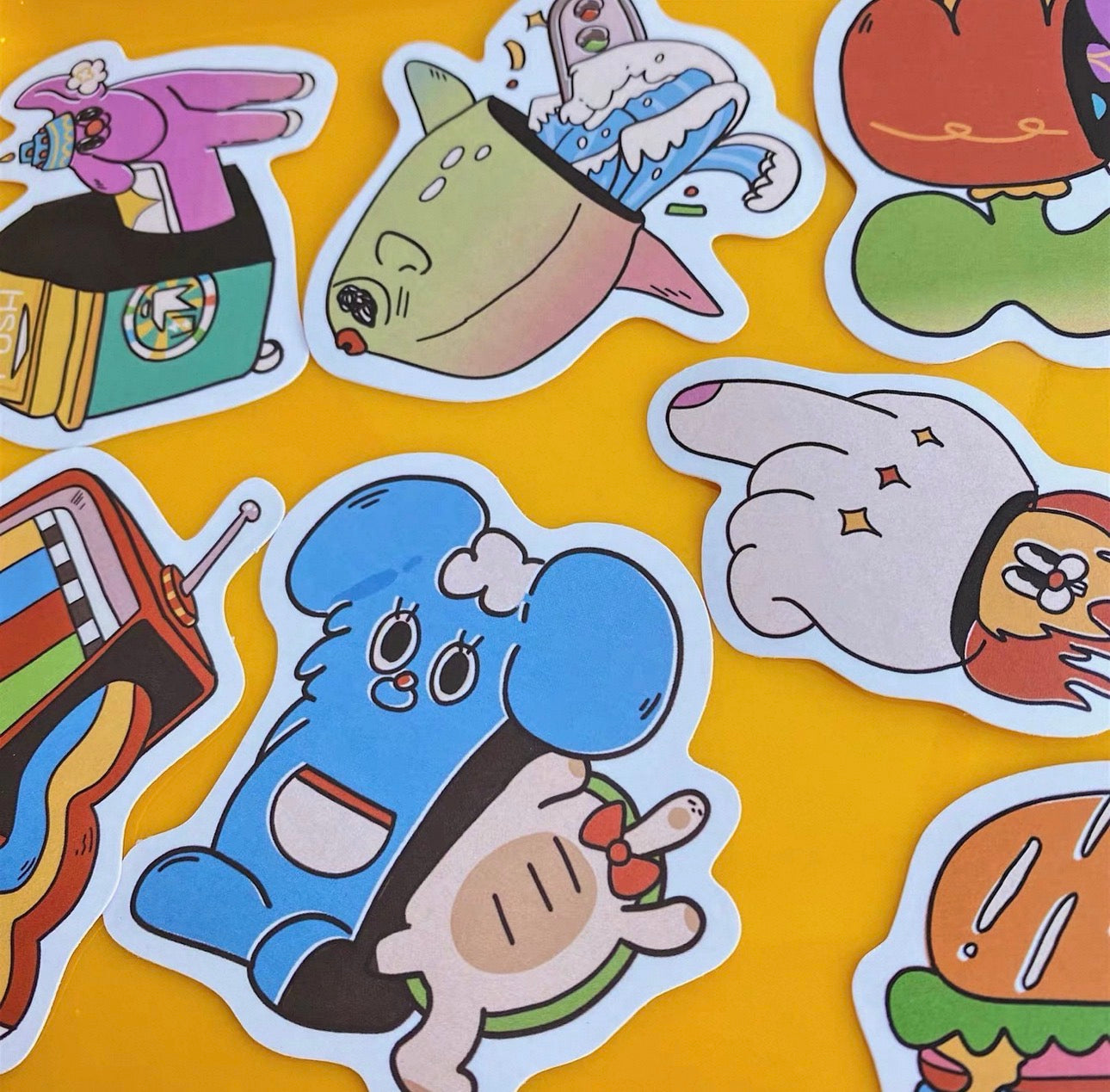 DUSTWO® STICKER SET