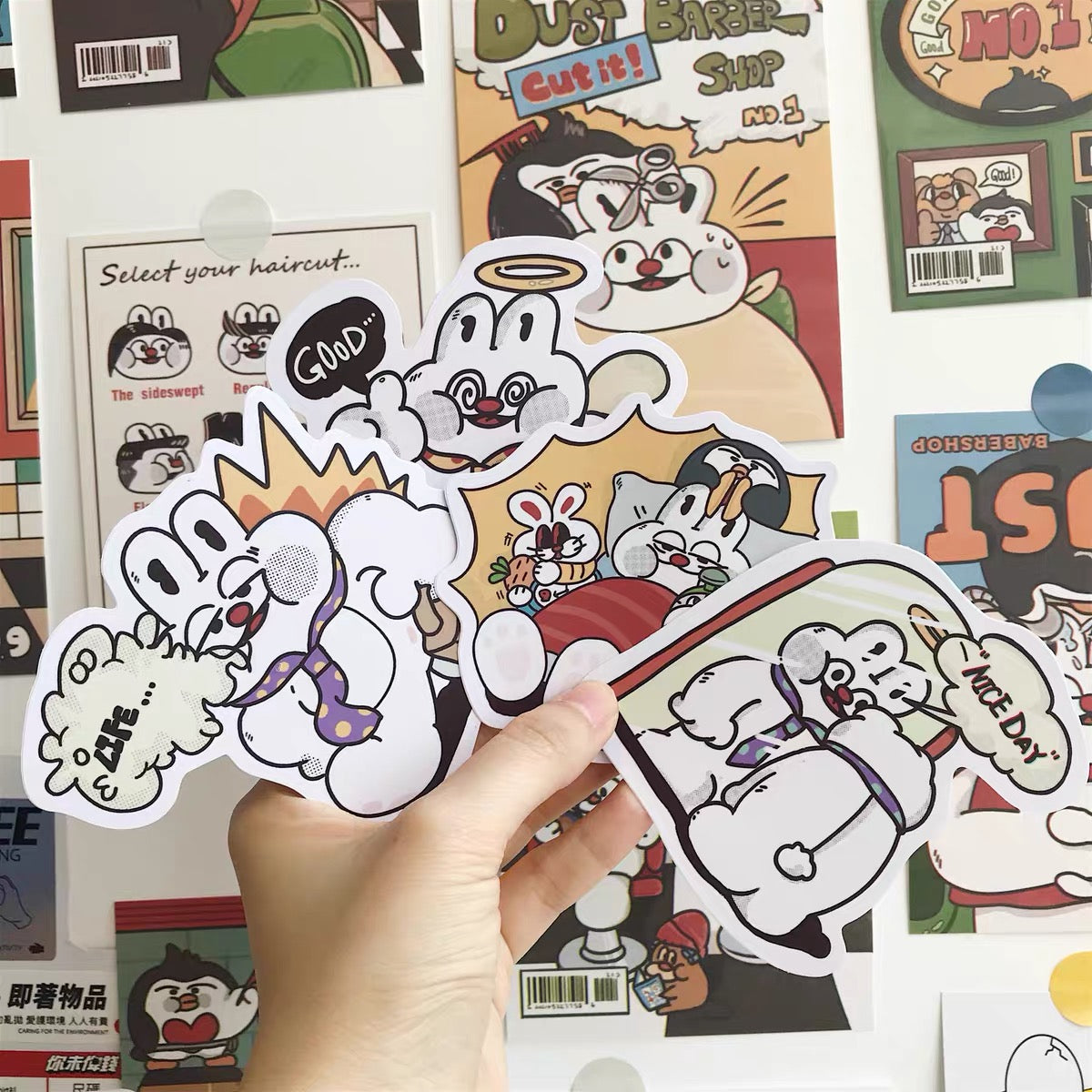 DUSTWO® LARGE STICKERS
