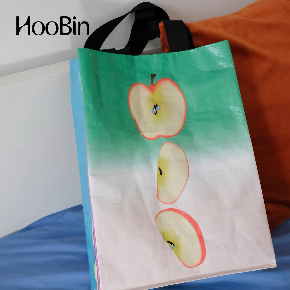 HooBin® APPLE TOTE BAG