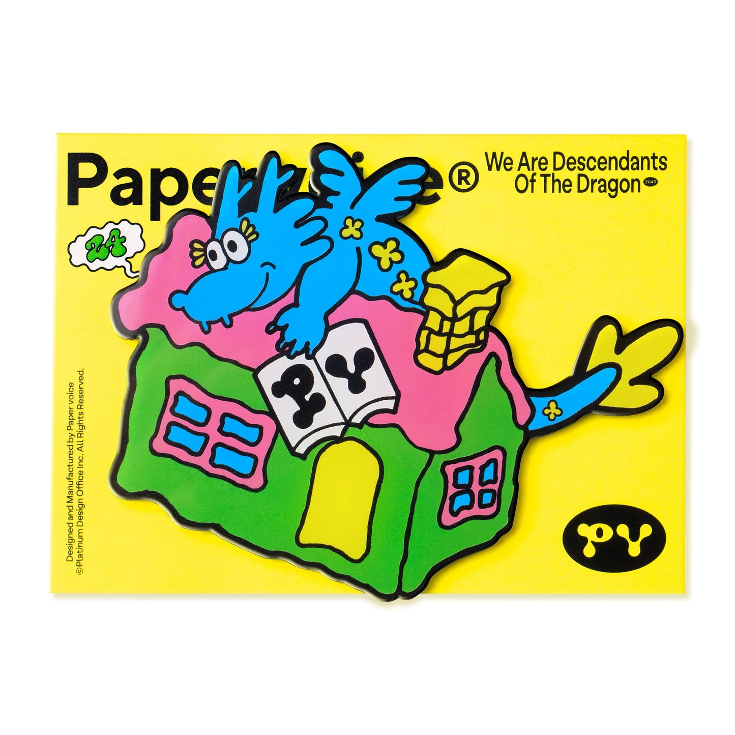 Paper voice® DRAGON MAGNET SET