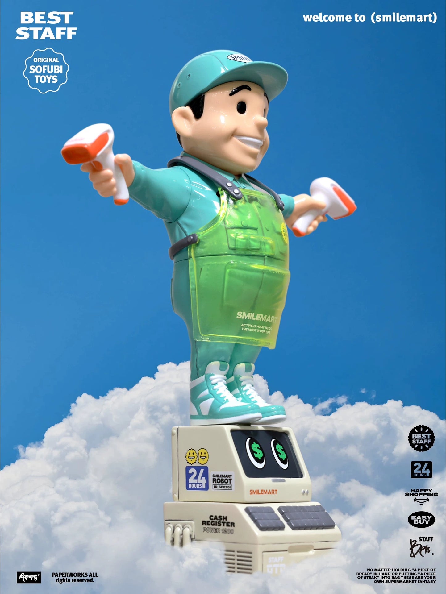 PAPERWORKS® BEST STAFF DESIGNER TOY