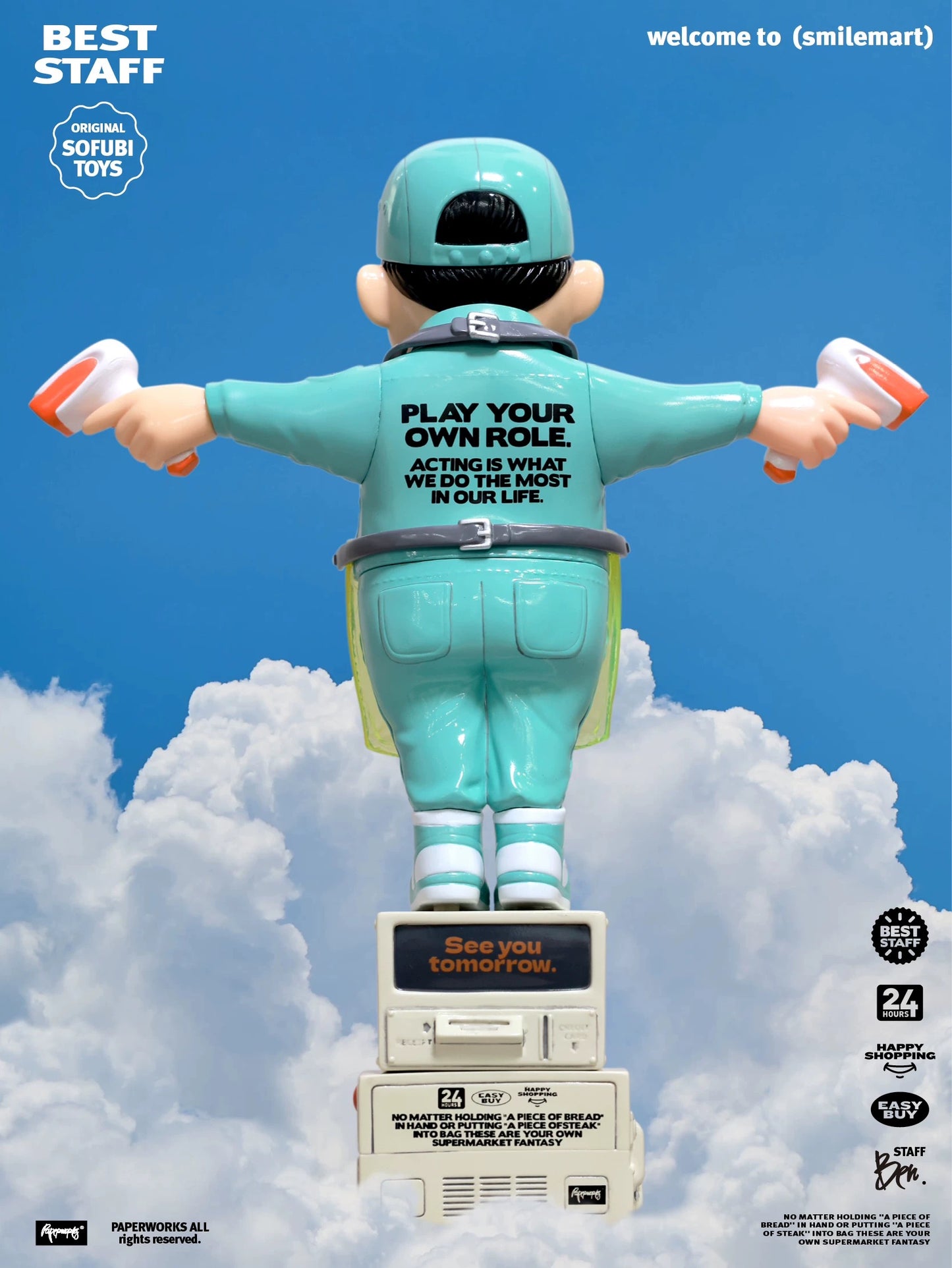 PAPERWORKS® BEST STAFF DESIGNER TOY