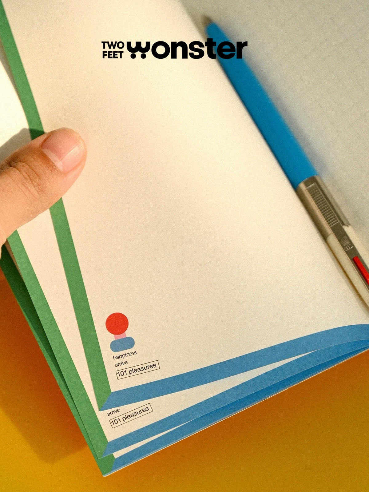 Two Feet Monster® Pocket Inspiration Notebook