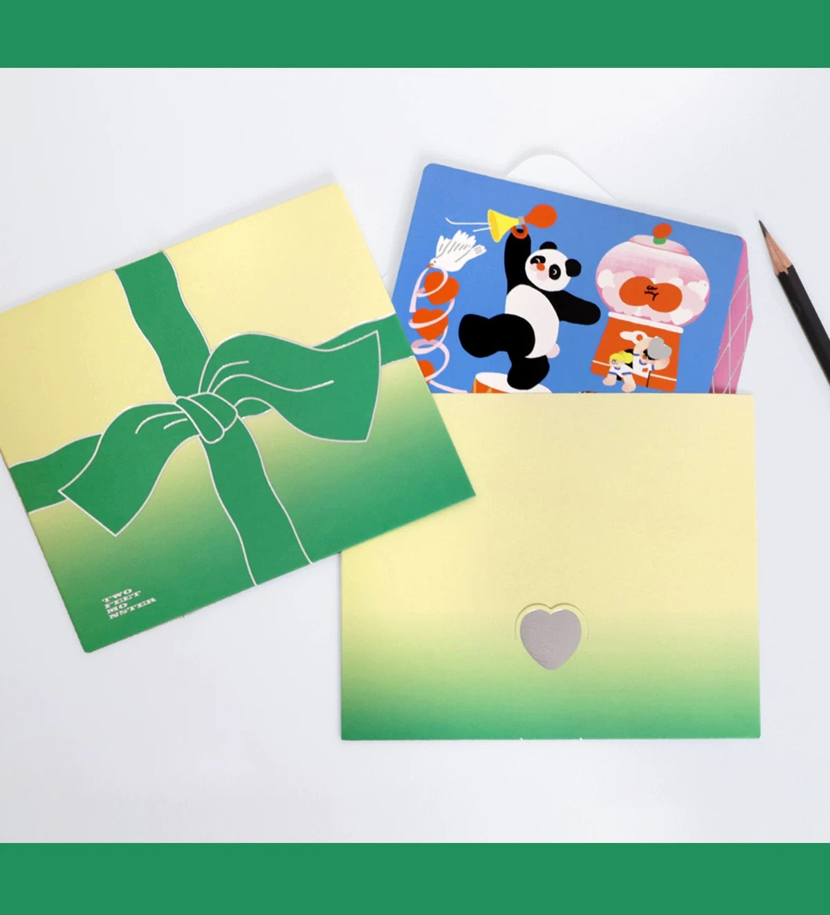 Two Feet Monster® "SUPRISE BOX" GREETING CARD