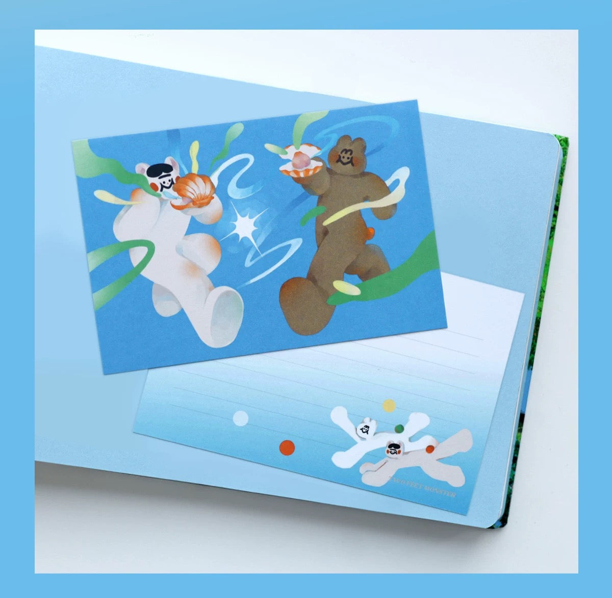 Two Feet Monster® POSTCARDS