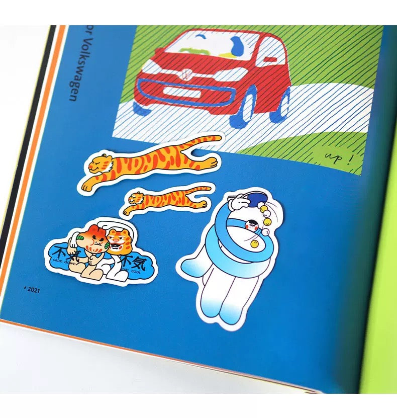 Two Feet Monster® PENDULAR STICKERS