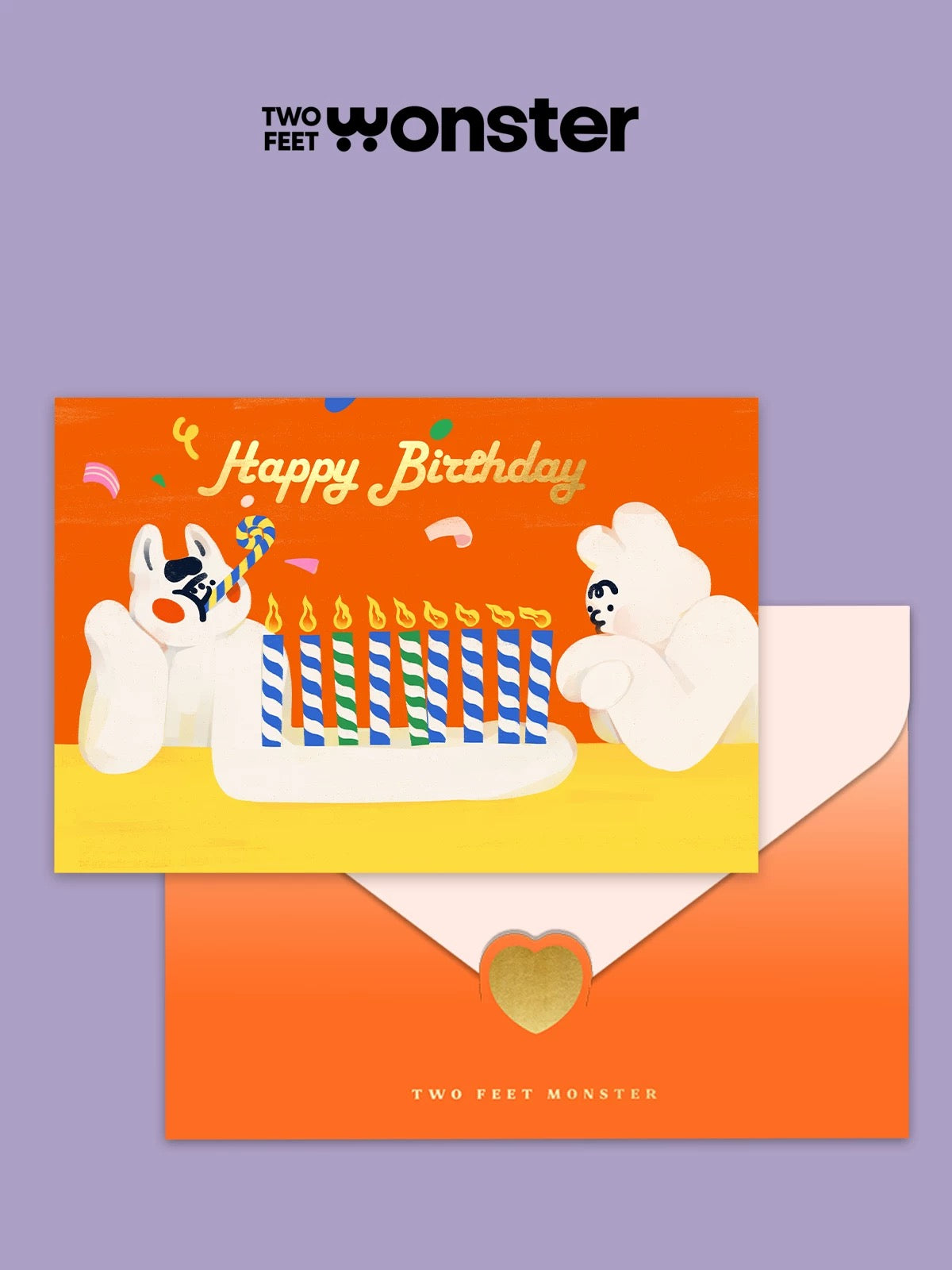 Two Feet Monster® GREETING CARDS