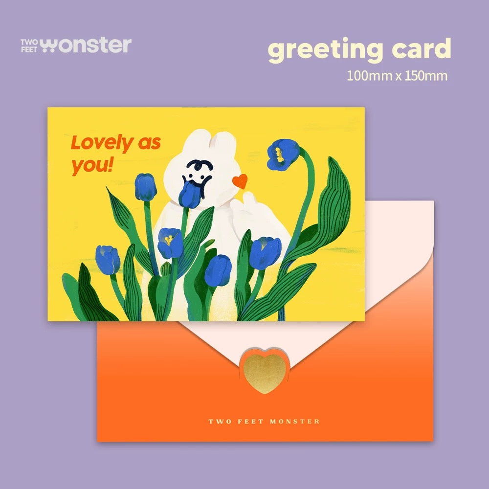 Two Feet Monster® GREETING CARDS
