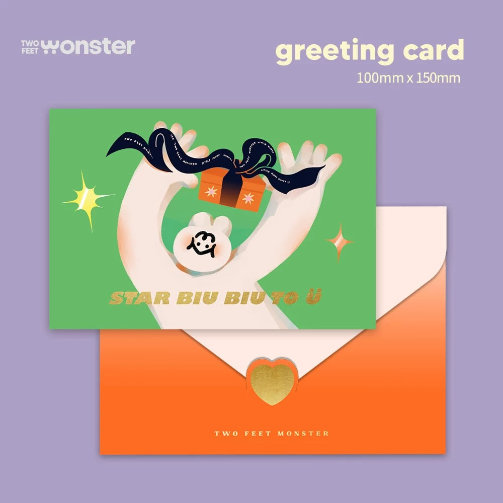 Two Feet Monster® GREETING CARDS