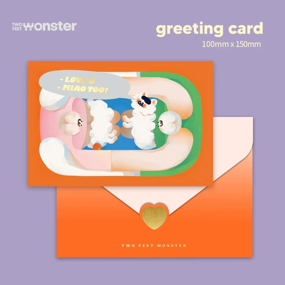 Two Feet Monster® GREETING CARDS