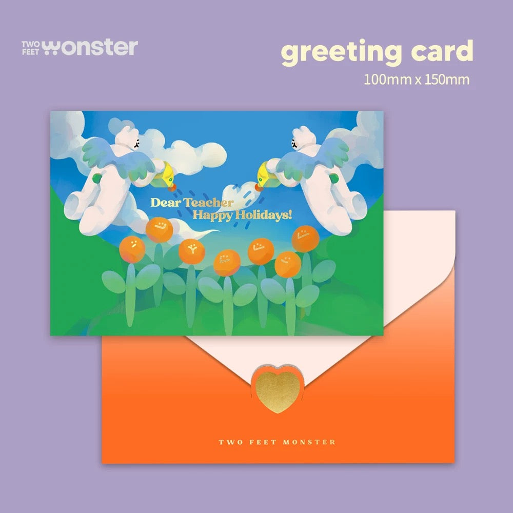 Two Feet Monster® GREETING CARDS