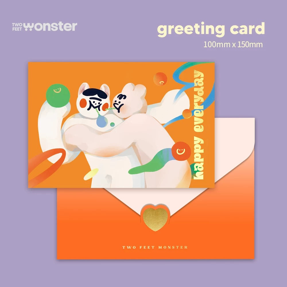 Two Feet Monster® GREETING CARDS