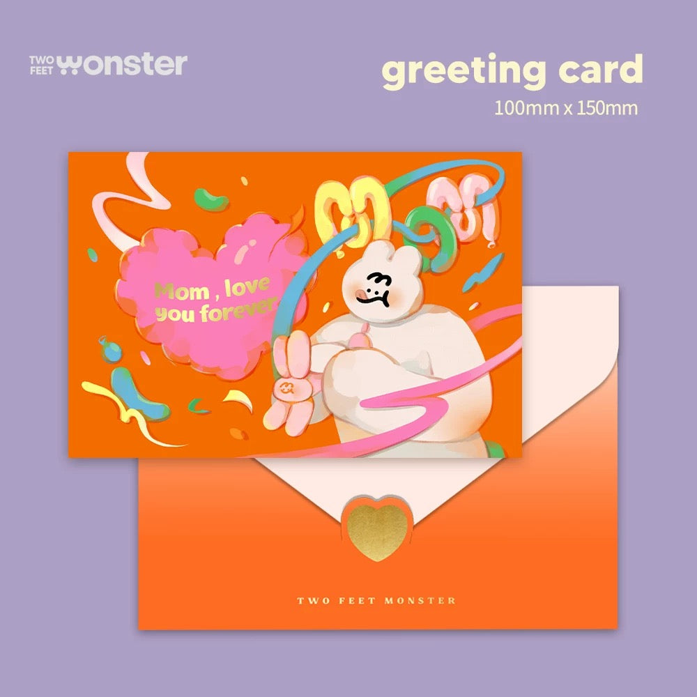 Two Feet Monster® GREETING CARDS
