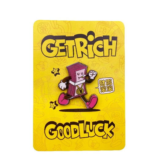 THUNDER MART® "GET RICH" BADGE