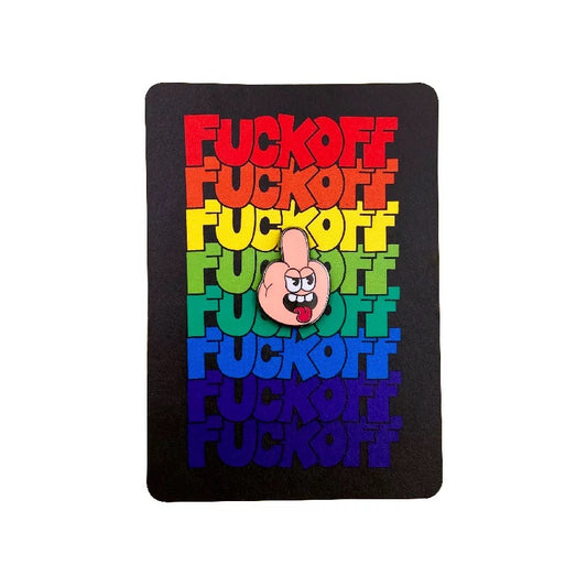 THUNDER MART® "FINGER" BADGE