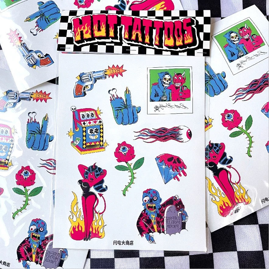 THUNDER MART® "HOT" TATTOOS
