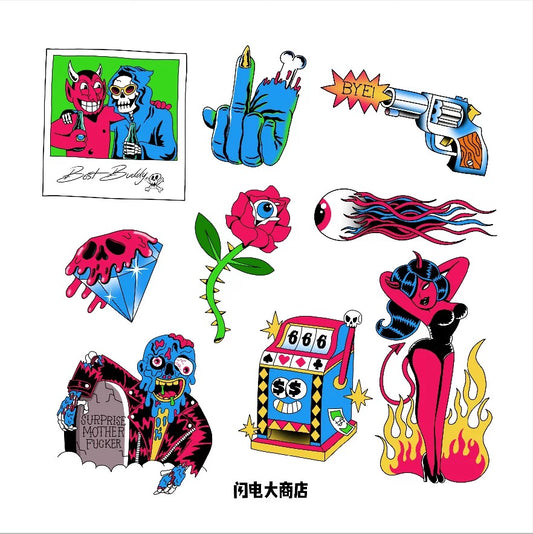 THUNDER MART® "HOT" TATTOOS