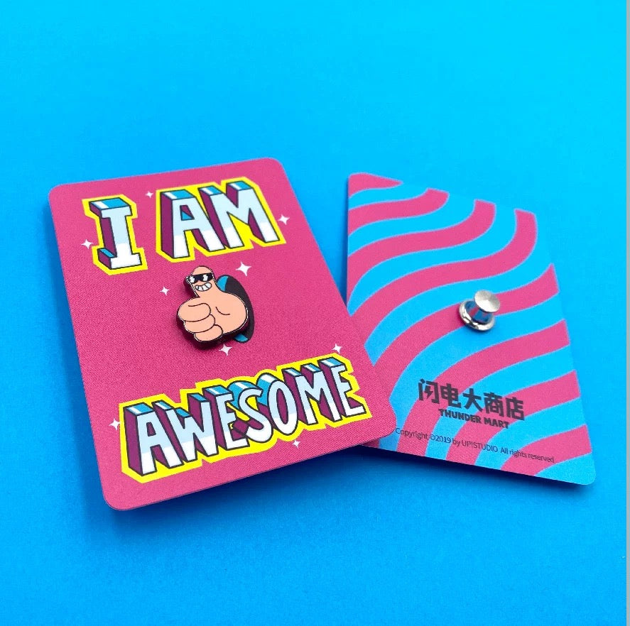THUNDER MART® "AWESOME" BADGE