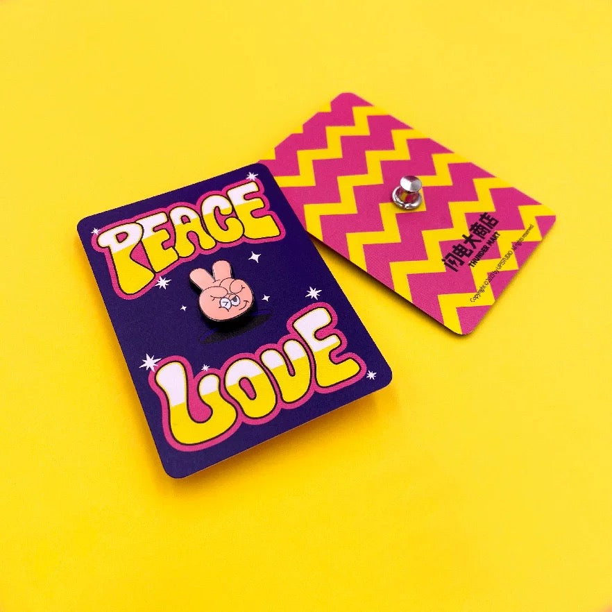 THUNDER MART® "PEACE" BADGE