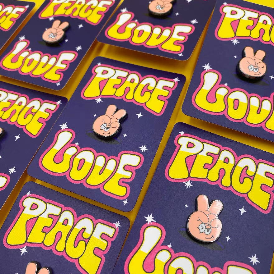 THUNDER MART® "PEACE" BADGE
