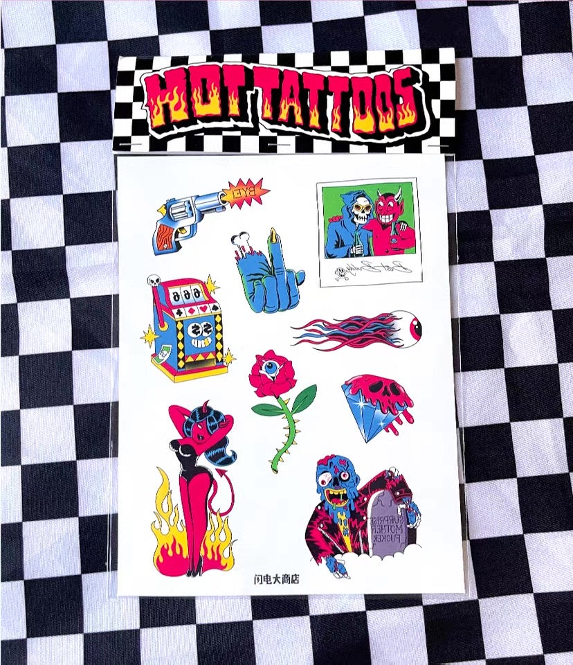 THUNDER MART® "HOT" TATTOOS