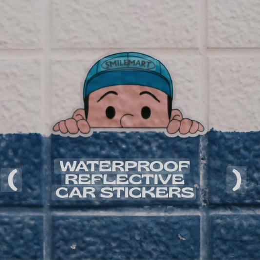 PAPERWORKS® REFLECTIVE CAR STICKERS