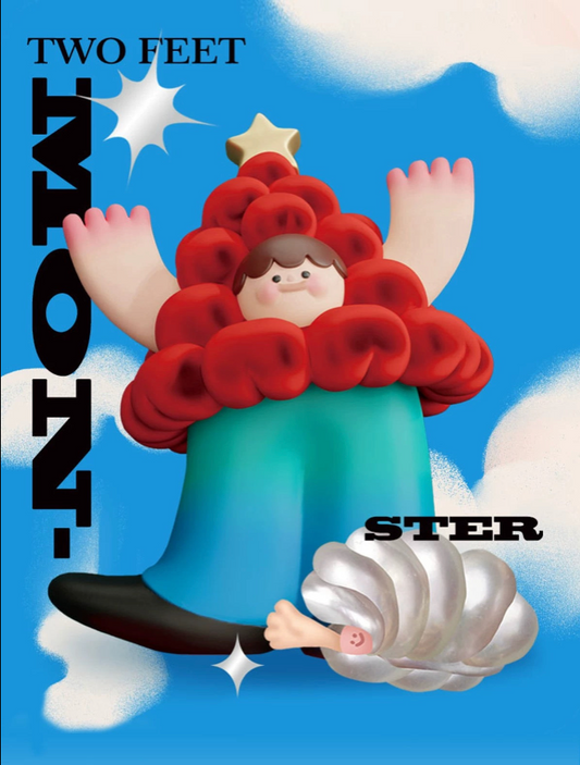 Two Feet Monster® "BLINGLING ISLAND" STICKERS