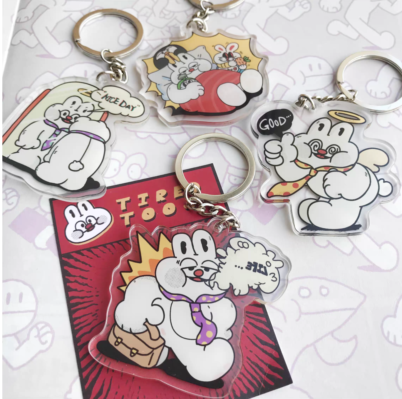 DUSTWO® KEYCHAINS