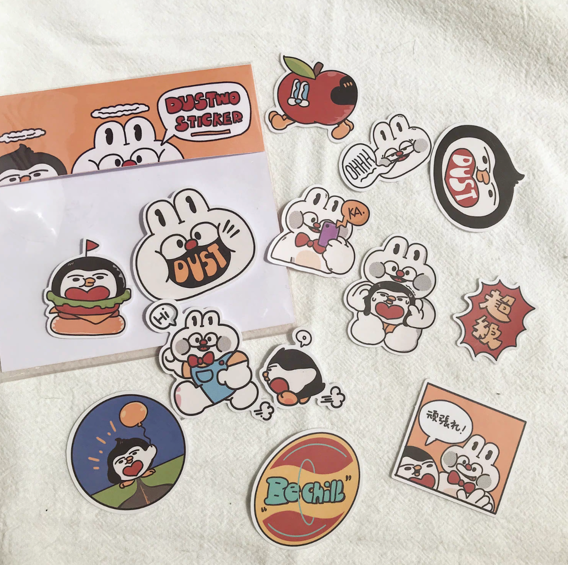 DUSTWO® STICKER SET