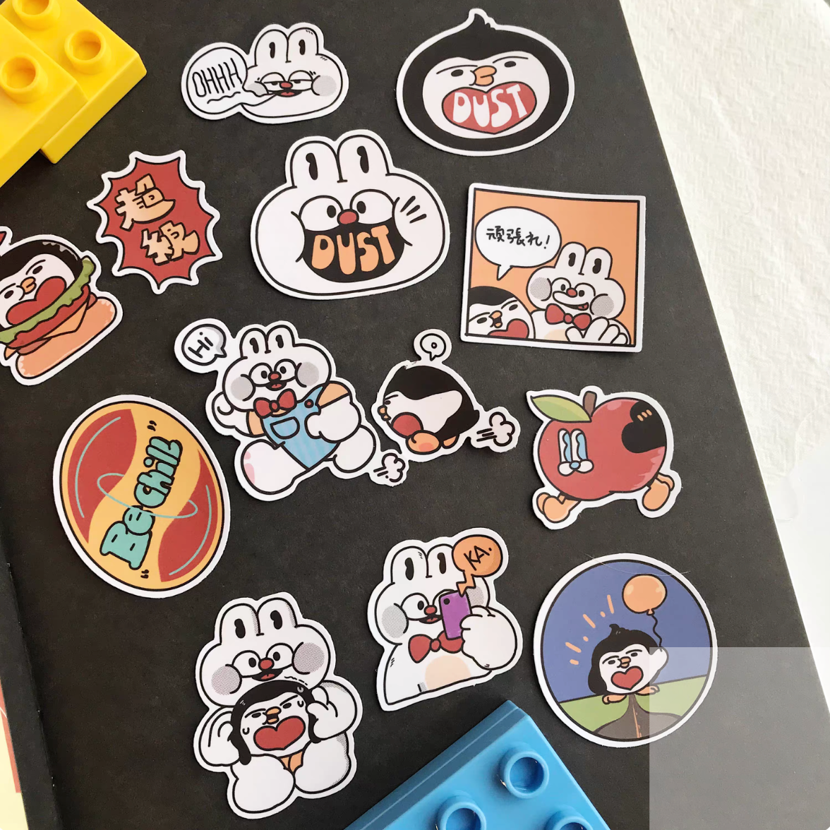 DUSTWO® STICKER SET